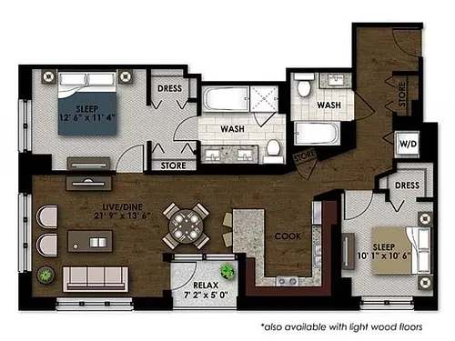 Floor plan C550