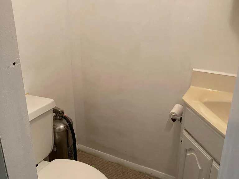 Basement bathroom