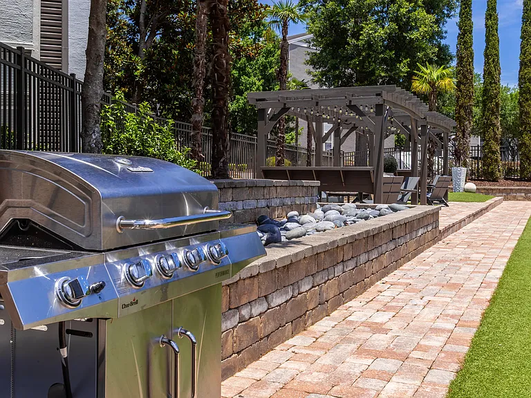 Savor your time outdoors with access to our poolside BBQ areacomplete with shaded seating and space to relax.