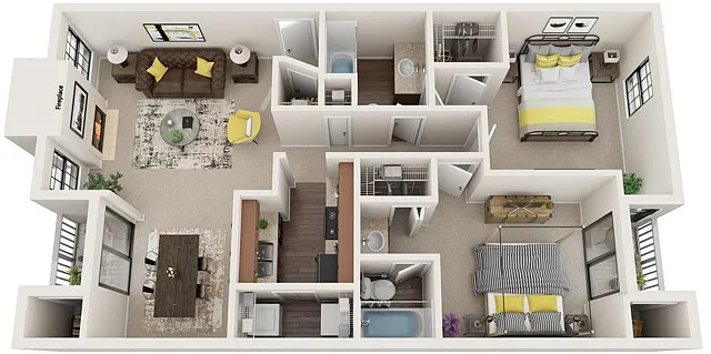 Floor plan E