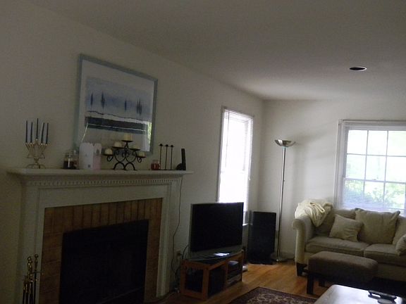 Living Room with fire place