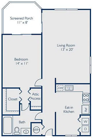 Floor plan Antigua
