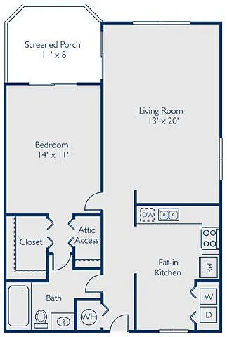 Floor plan Antigua