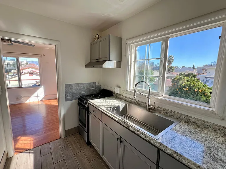 Studio with kitchen