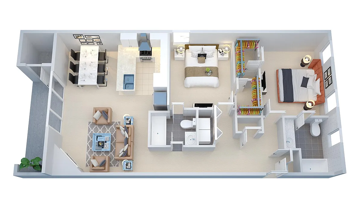 Floor plan Hobby