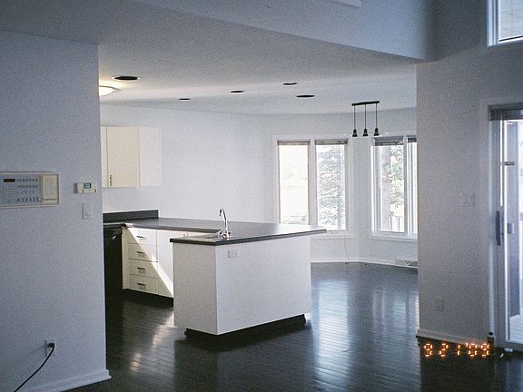 View of Kitchen and Dining Room