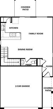 The Juniper by LGI Homes - First Floor
