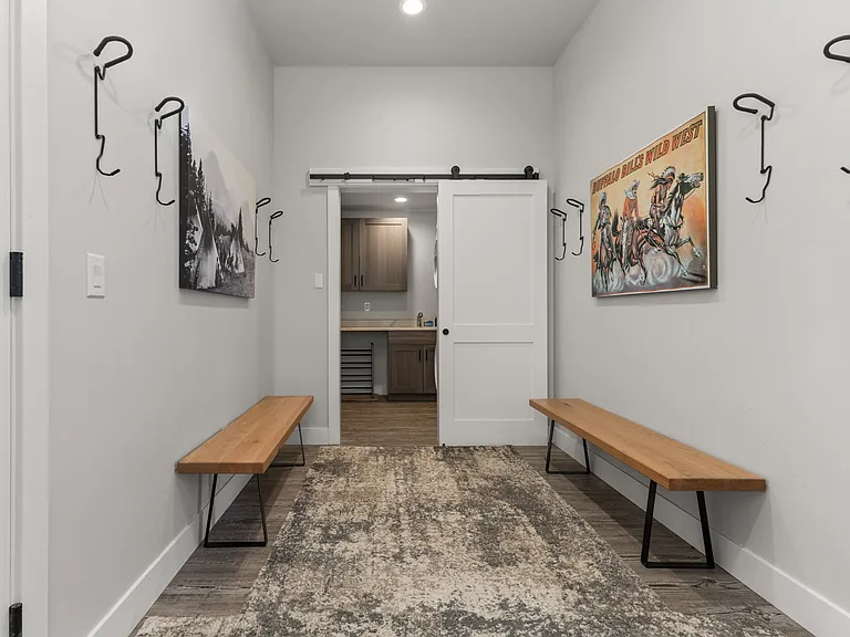 Lower Level - Mudroom with Laundry Access