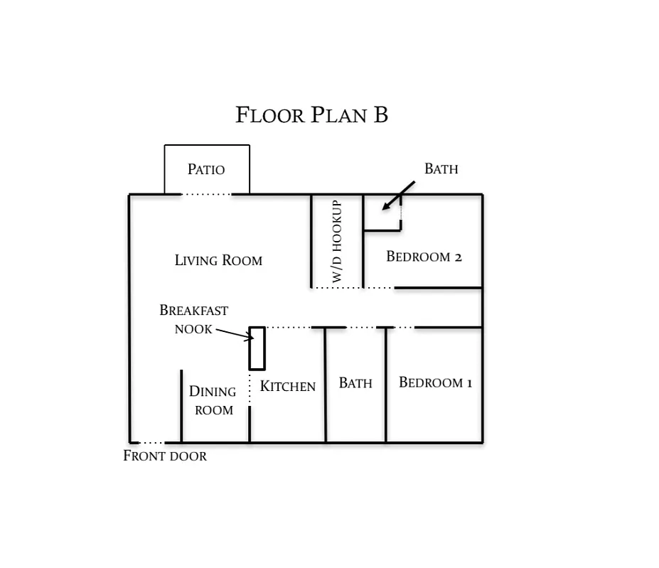 Floor plan B