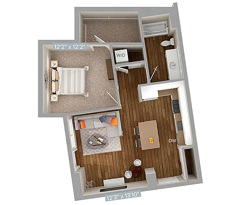 Floor plan A14-745-scheme2
