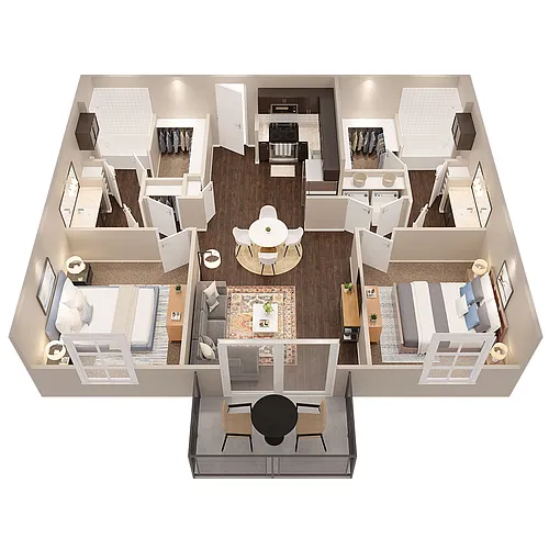 Floor plan Timber
