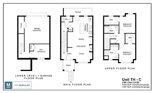 Floor plan C-Town Home
