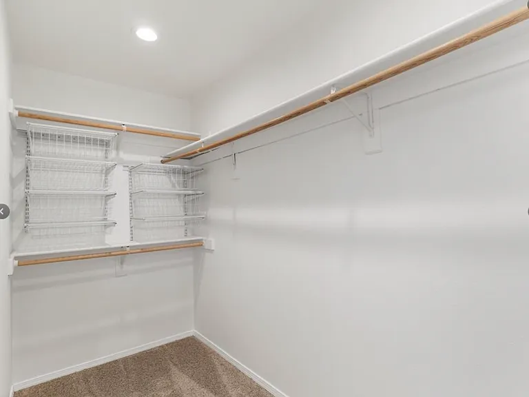 Primary closet