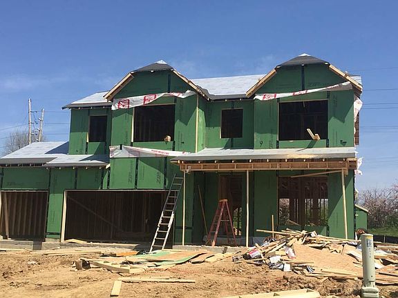 Located on 0037 in Harrison Crossing - The Enclave in Greenwood, IN