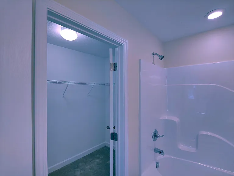 Master walk-in closet