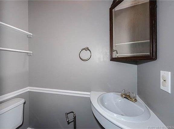 half bath on main floor