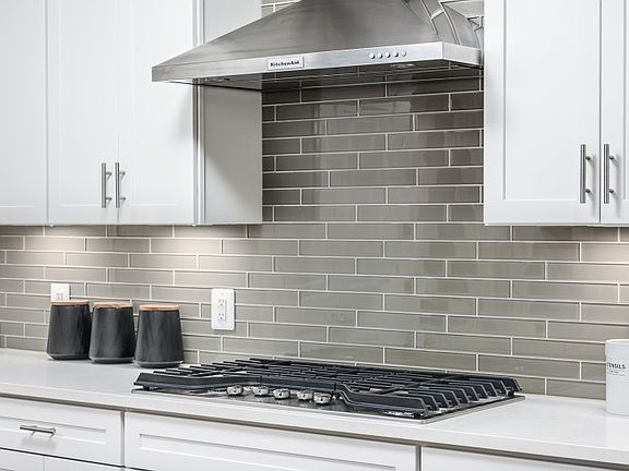 Gourmet Kitchen with Stainless Steel Appliances