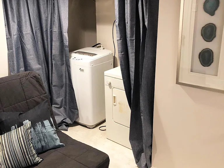 Basement laundry
