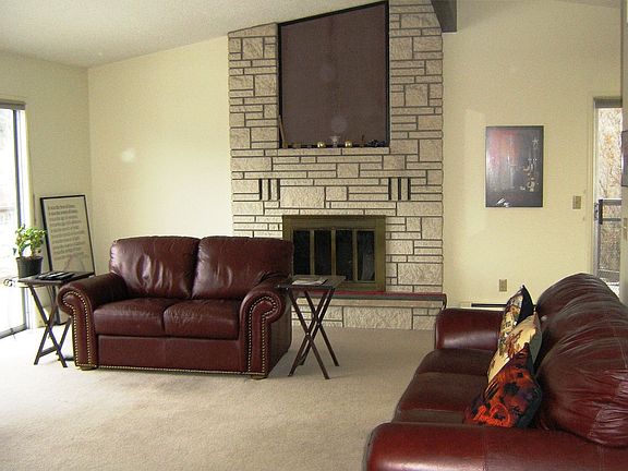 Living Room & Fireplace