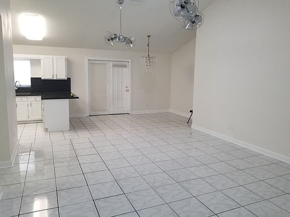 View from the entrance to the house.