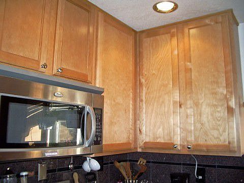 Maple Cabinets, Recessed Lighting