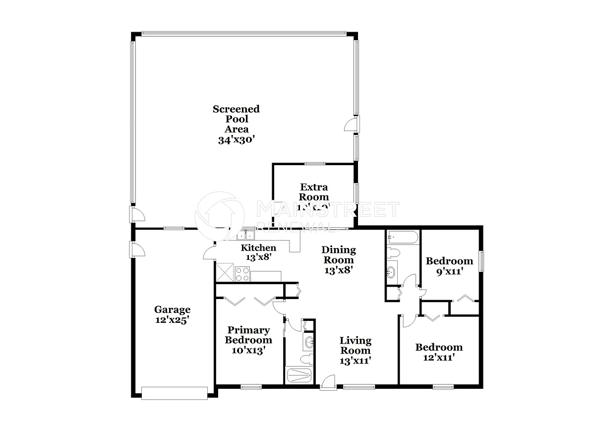 Floor Plan - 9049 Hamlin Rd W