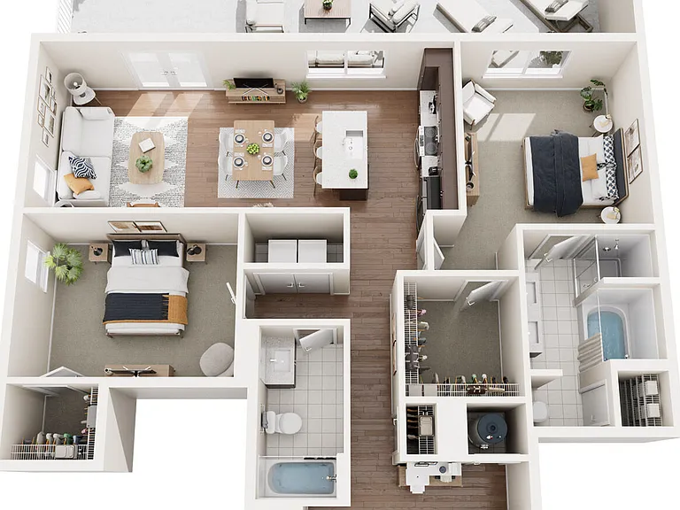 B2 floor plan The Herschel
