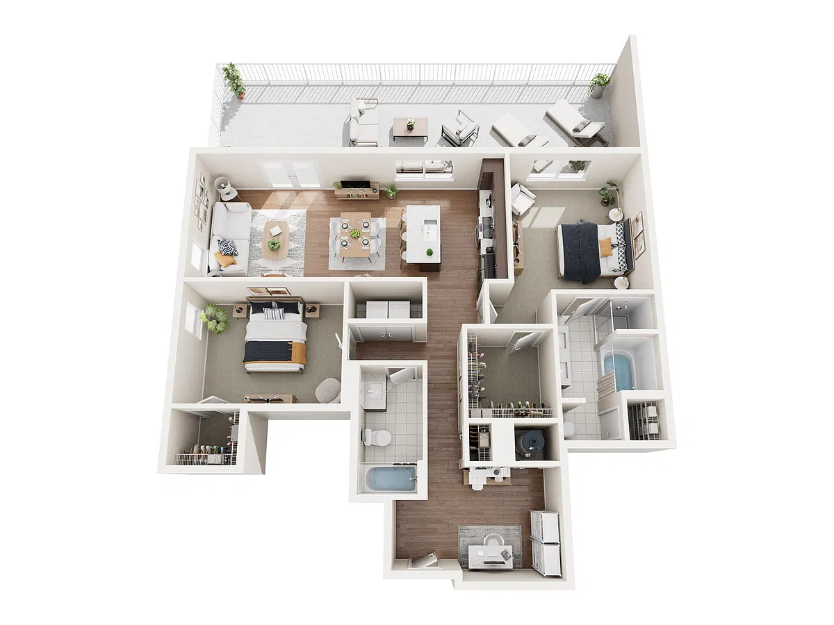Floor plan B2