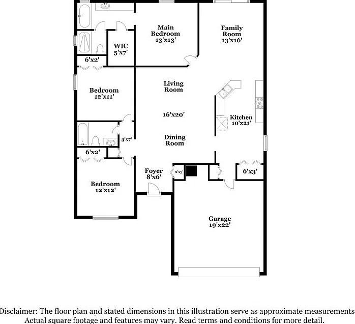 3 bed, 2.0 bath, 1443 sqft, $1,885 — Photo 2