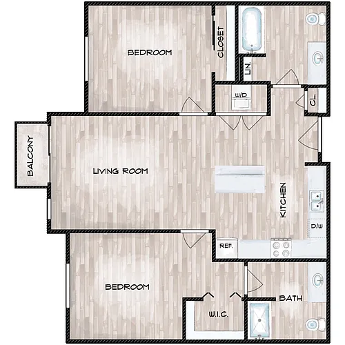 Floor plan B1