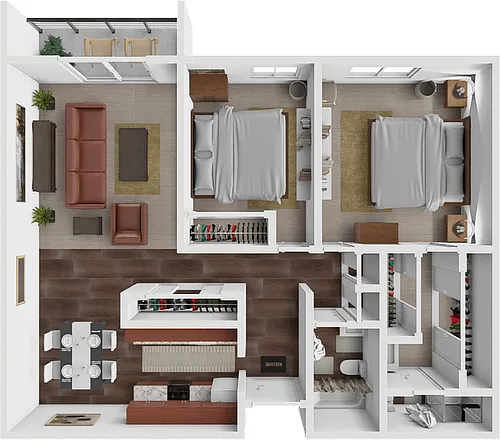 Floor plan Starboard