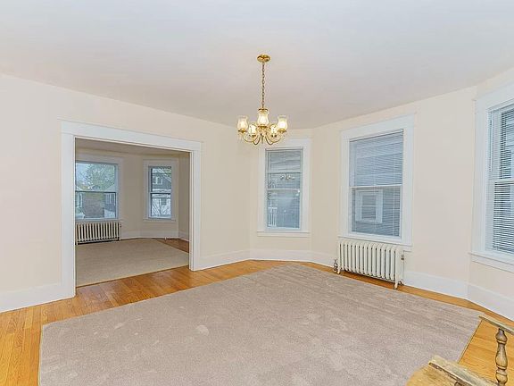 spacious dining room