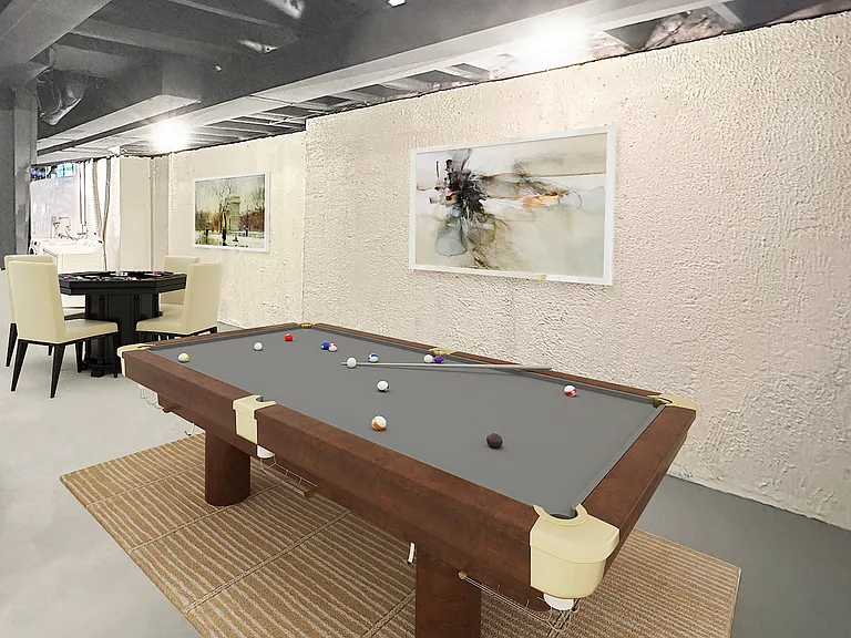 Large customizable basement in Weatherstone Townhomes.