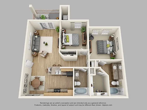 Floor plan B2A