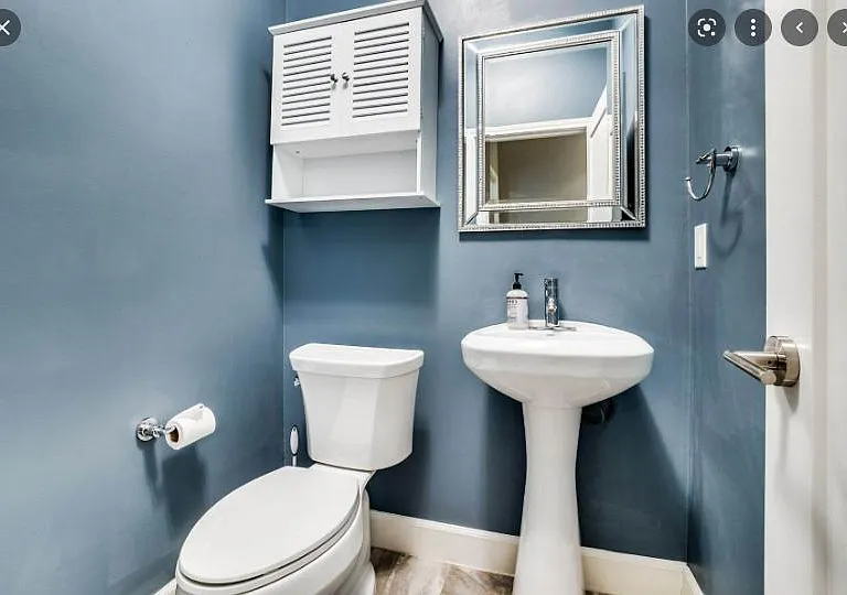 1st Floor 1/2 bath.