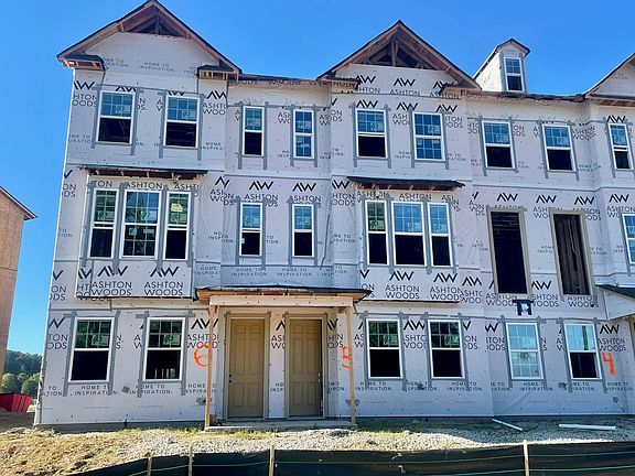 Front Elevation Construction Progress Your homesite at 4271 Baden Alley.