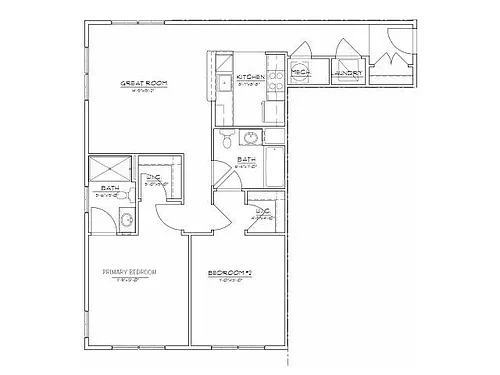 Floor plan Indigo West