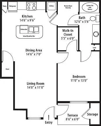 1LG 802sqft 1LG 802sqft