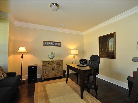 Formal Living room currently being used as an  office.