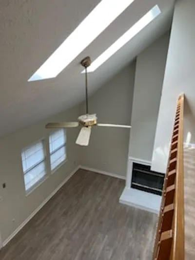 2ND FLOOR LOOKING BELOW TO LIVING ROOM