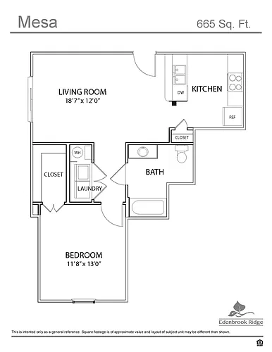 Floor plan Mesa