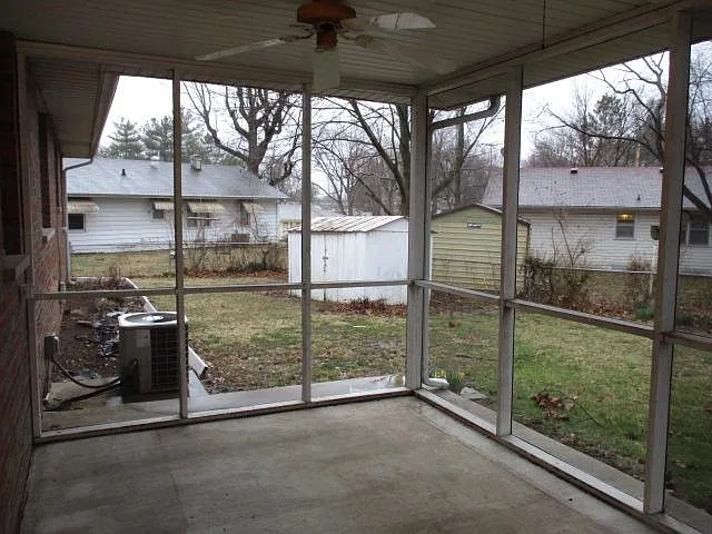 Screened Porch Inside