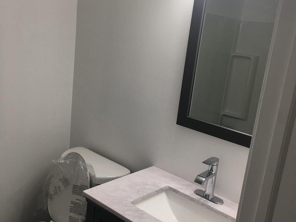 full bath with brand new tub