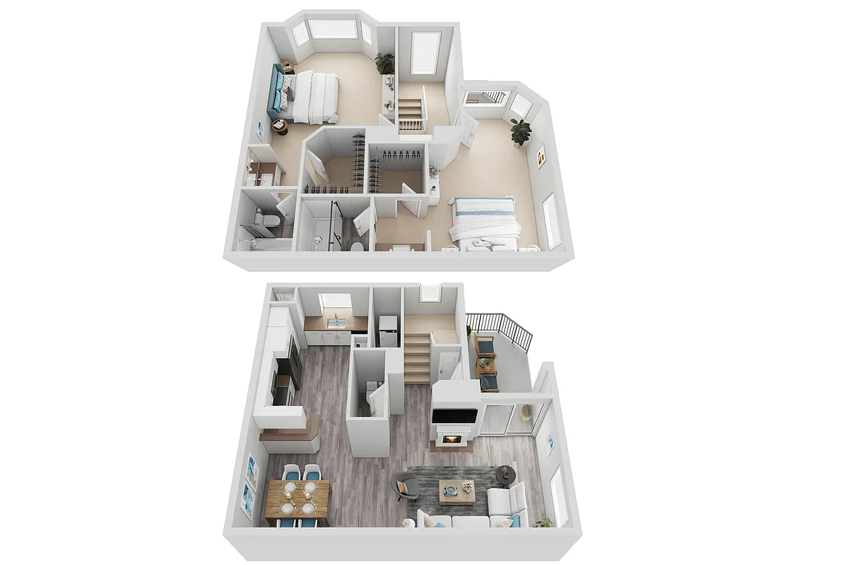 Floor plan Plan D
