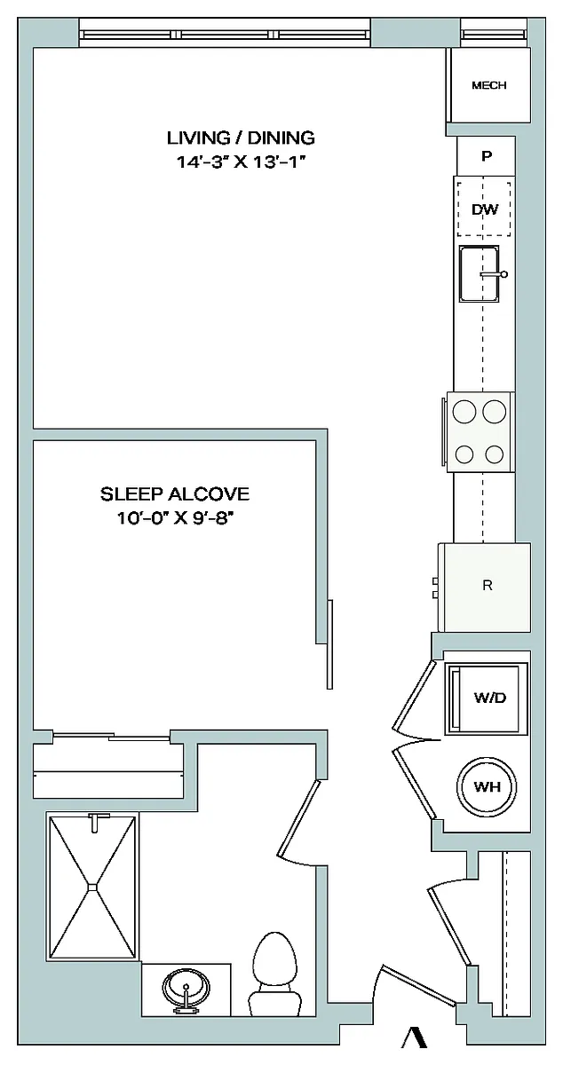 Floor plan A05