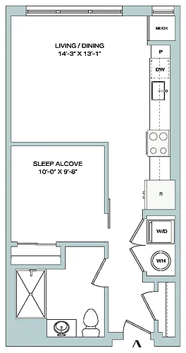 Floor plan A05