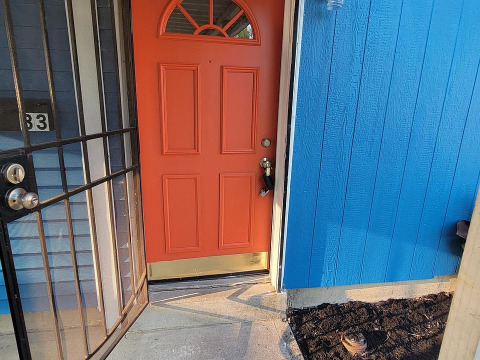 Front of house has been modified with new wall construction , new window and new siding.