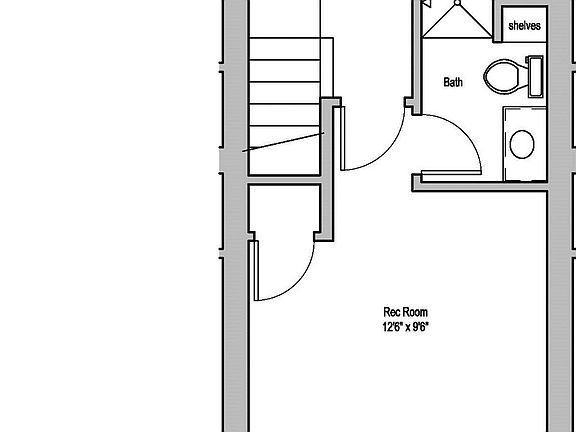 132 Hill CTR basement