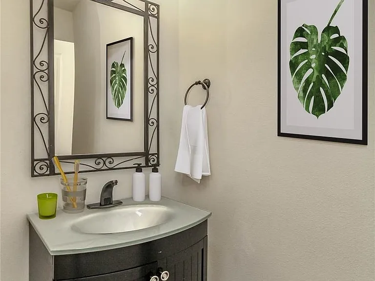 Powder Room in floor-1