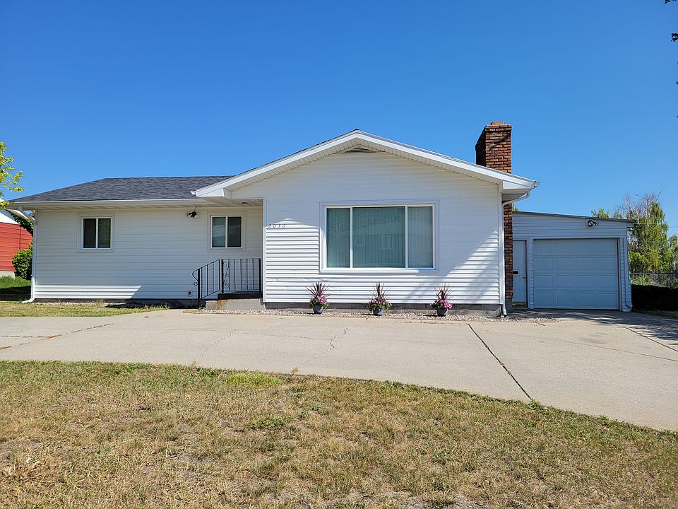 Front of house-circular driveway